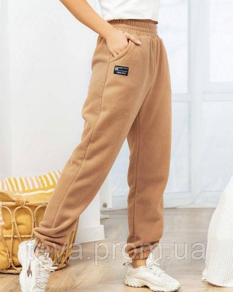 Спортивные штаны цвет бежевый размеры S, M, L, XL FI_009309 | Зображення 1