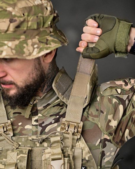 Плитоноска 4 швидких скидання Cordura піксель ВТ7930 | Зображення 4