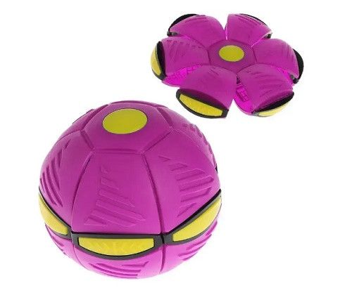 Мяч трансформер Flat ball disk с LED подсветкой | Зображення 4