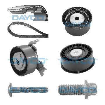 Ремень ГРМ компл. Opel Astra 1.6/1.8 i 98-05, Dayco, KTB308,