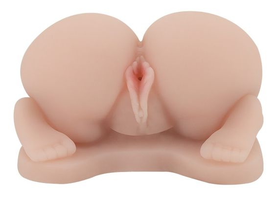 Мастурбатор с двойной вибрацией и двумя входами LyBAILE - Pussy & Ass hole, BM-009115 Sex Aura | Зображення 3