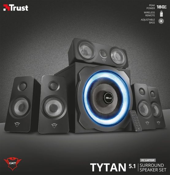 Акустическая система Trust GXT 658 Tytan 5.1 21738_TRUST | Зображення 8