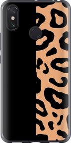 Чехол на Xiaomi Mi Max 3 Пятна леопарда "4269u-1534-17620"