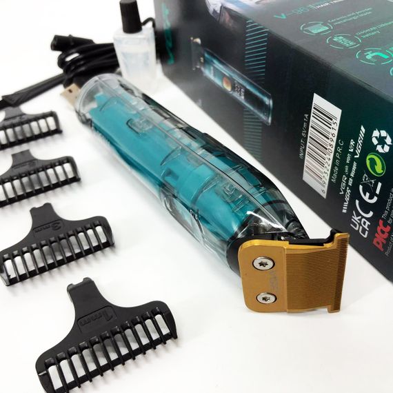 Бездротова чоловіча електрична машинка для стрижки VGR V-961, Тример акумуляторний для волосся та бороди | Зображення 7