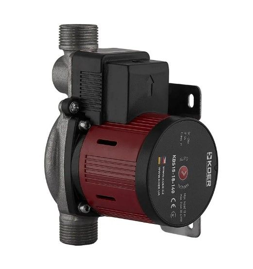 Насос для повышения давления Koer KBS15-18-140 (с гайками) (KP3255)