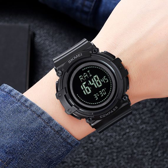 Чоловічий годинник Skmei 2233BK Black | Зображення 3