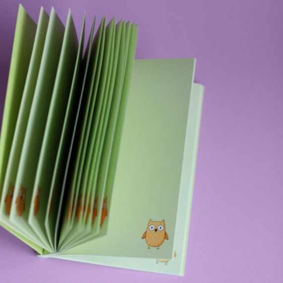 Блокнот 4Profi Artbook owl 48 арк. формат А6 902422 | Зображення 1