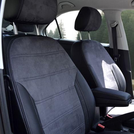 Чохли на сидіння з екошкіри та алькантари Citroen C1 I (AB10) 2005-2014 Союз-Авто