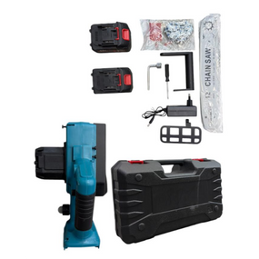 Аккумуляторная электропила Electric Chainsaw Set 48V с 2 АКБ и кейсом / ART-8012