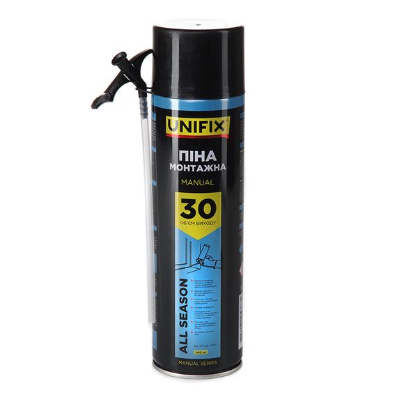 Піна ручна Всесезонна 30 л 500 мл UNIFIX 9512841