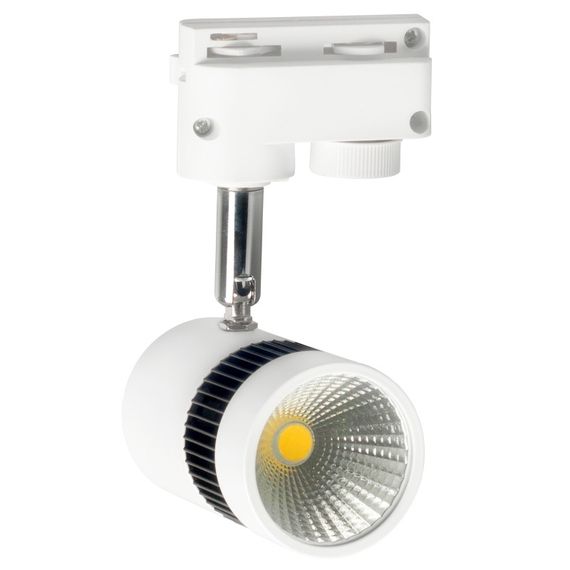 Светильник трековый поворотный LED KW-56/10W WW WH/BK