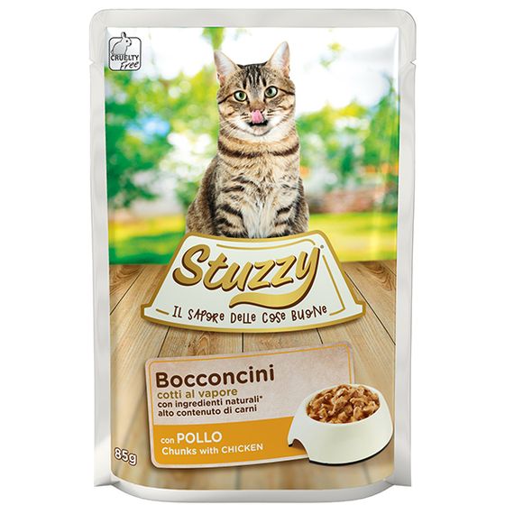 Корм Stuzzy Cat Chicken влажный с курицей для котов 85 гр