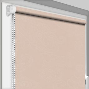 Рулонная штора Rolets Арабеска 1-2070-300 30x170 см открытого типа Светло-розовая