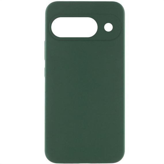 Чехол Silicone Cover Lakshmi Full Camera (AAA) для Google Pixel 9a Зеленый / Cyprus Green