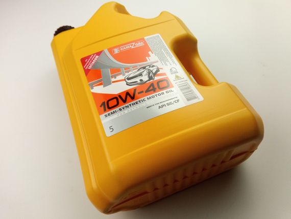 Олива моторна 10W-40 напівсинтетична KAMA OIL 5 л.