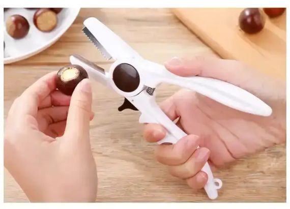 Орехокол ,Кухонний інструмент із затискачем, щипці для горіхів, мигдалю, горіхів | Зображення 2