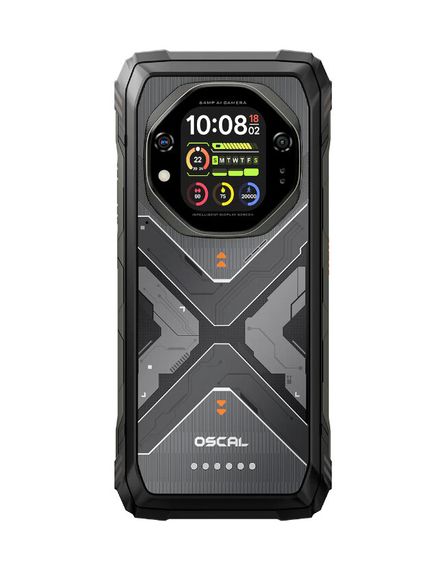 Смартфон Blackview Oscal Tank 1 12/256GB Black | Зображення 1