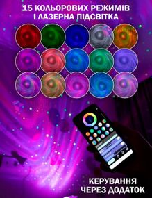 Проектор-нічник з пультом та додатком на телефон XPRO Magic Box DQ-M6 (41949-_783)