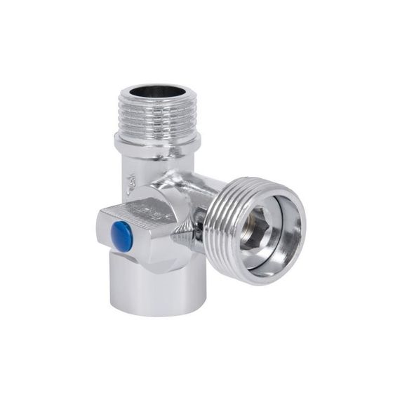 Кран приладовий кульовий Thermo Alliance Forte 1/2"х3/4"х1/2" SF186W152015 | Зображення 4