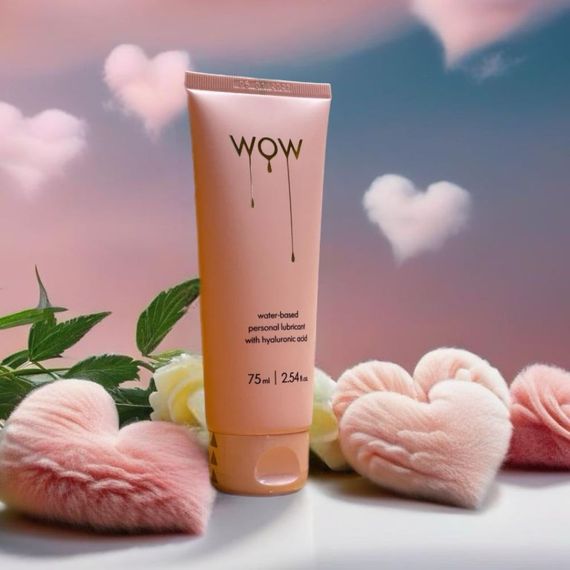 Лубрикант жіночий WOW з гіалуроновою кислотою та алое, 75 мл Sex Aura | Зображення 2