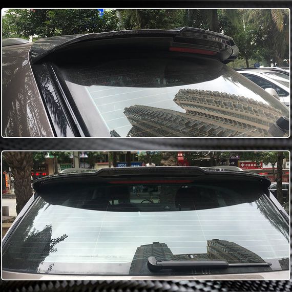 Спойлер (Карбон) для Ауди Q7 2015- гг | Зображення 3