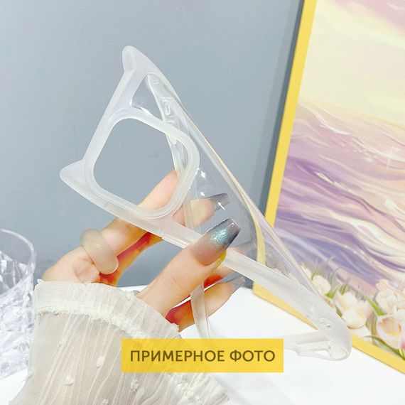 Чохол TPU Cat для Apple iPhone 16e / 17e (6.1") Transparent | Зображення 1