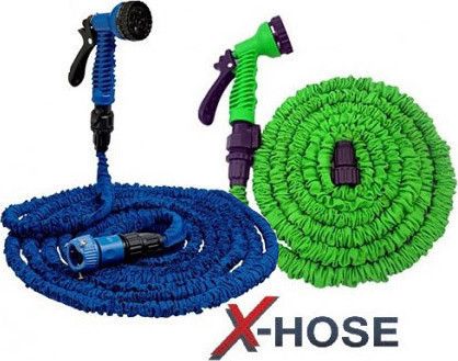 Шланг для полива X HOSE 60 м с распылителем, садовый шланг, поливочный шланг для сада | Зображення 9