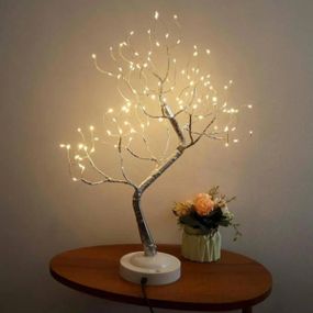 Светильник настольный Дерево Бонсай h20in N1 Bonsai led tree light Теплый белый