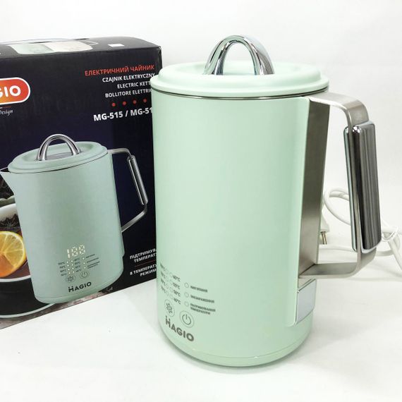 Електричний чайник з індикатором роботи Magio, Компактний електричний чайник для дому KF-95 | Зображення 5