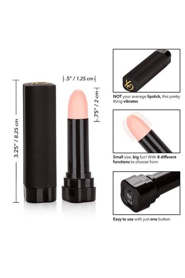 Вібратор-помадка CalExotic Hide & Play Lipstick Sex Aura | Зображення 8
