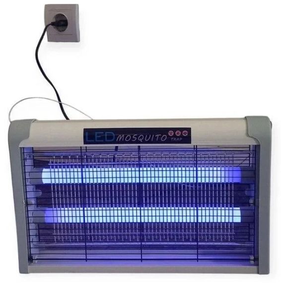 Лампа-винищувач комах LED Mosquito Trap 2W/20W LED-902, чорна