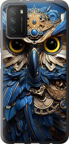 Чехол на Xiaomi Poco M3 Сова v2 "5649u-2200-17620"