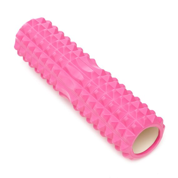 Масажний ролик Cornix EVA 45 x 14 см (валик, ролер) XR-0332 Pink | Зображення 3