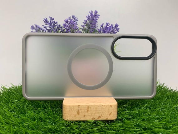 Чохол Samsung Galaxy S25 Edge WLONS MagSafe Протиударний Сірий