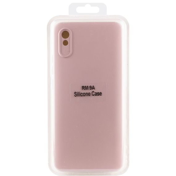 Чехол Silicone Cover Lakshmi Full Camera (A) для Xiaomi Redmi 9A Full camera, Рожевий/Pink Sand | Зображення 4