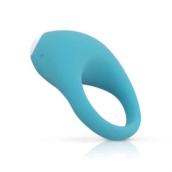 Ерекційне кільце Cala Azul Jose Vibrating Cockring з вібрацією, USB, водонепроникне IPX7, стимуляція | Зображення 4