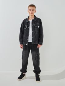 Джинси для хлопчика Dinomin WB0007 140 см Сірий shop (2000999507298)