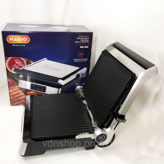Сендвічниця бутербродів MAGIO, Настільний електрогриль для стейків, Електрична вафельниця для сендвічів BX-17 | Зображення 9