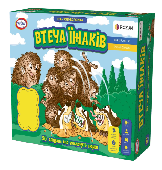 Настольная игра Спасите ёжиков! (Hedgehog Escape) укр.