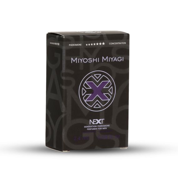 Чоловічі парфуми з феромонами - Miyoshi Miyagi Next, 2.4 мл | Зображення 2
