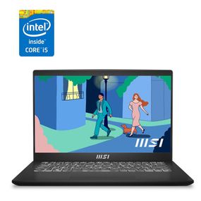 Ультрабук MSI Modern 14 C12M-032US / 14" (1920x1080) IPS / Intel Core i5-1235U (10 (12) ядер по 3.3 - 4.4 GHz) / 8 GB DDR4 / 480 GB SSD / Intel Iris Xe Graphics / WebCam б/у