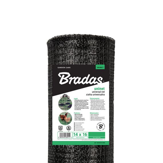 Сітка універсальна Bradas UNINET 14х16 мм 30 г/м² 1.5х50 м AS-UN3015050 | Зображення 2