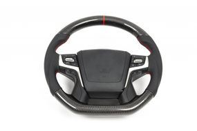 Руль в сборе (карбон) для Toyota Land Cruiser 200