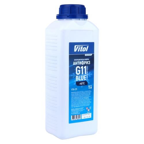 Антифриз VITOL G11 Blue 1л | Зображення 2