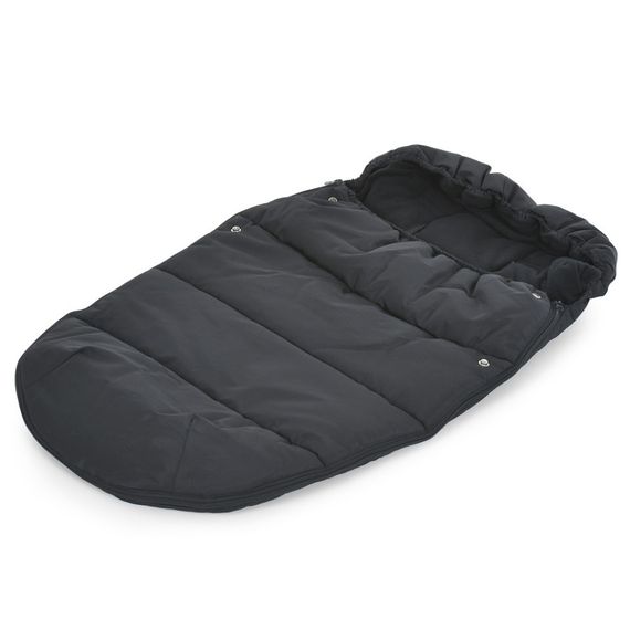 Конверт в коляску ME 1131 Footmuff Plus Black 100 х 53 см, застежки-молнии