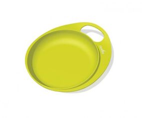 Тарелка для кормления Nuvita Easy Eating мелкая 2шт. Салатовая NV8451Lime (NV8451Lime)