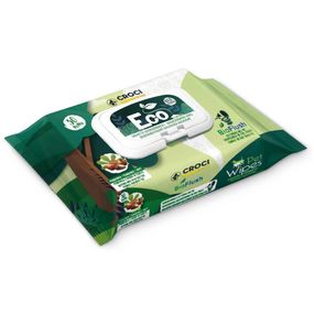 Серветки гігієнічні для тварин з мигдалем і маслом Ши Croci Eco Almond/Shea Butter 30 шт/уп