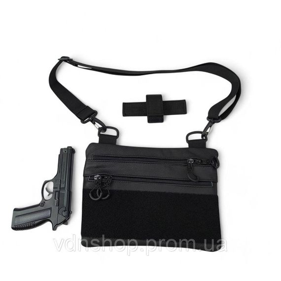 Сумка-кобура для мужчин, Сумка мужская брезентовая military, Сумка кобура тактическая SE-64 | Зображення 5