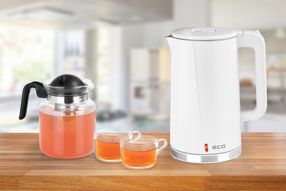 Електрочайник EСG Safe to Touch RK 1702 White 1.7 л білий | Зображення 9
