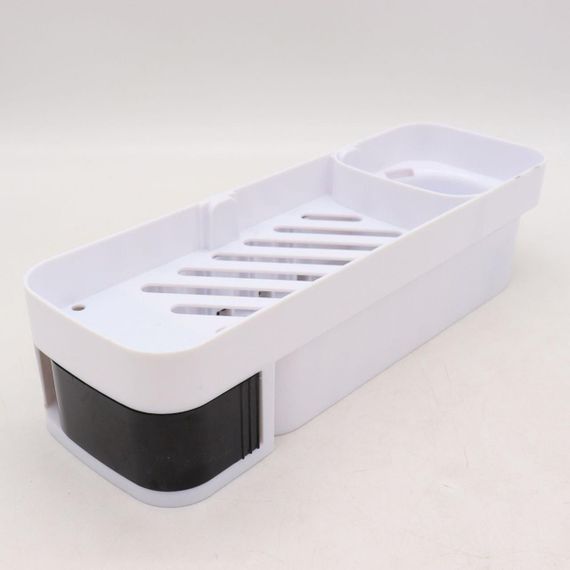 Поворотна кутова полиця для ванної кімнати XL-159 / Настінний органайзер у ванну | Зображення 7